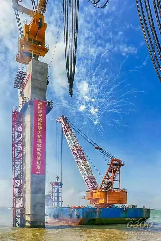 大橋橋墩實現拼裝安裝成形