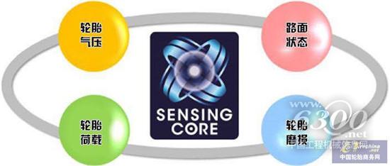 SENSING CORE（核心傳感）概念圖