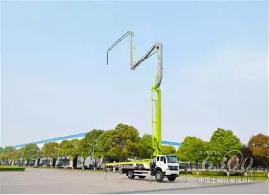 中聯重科4.0泵車又添38米新銳