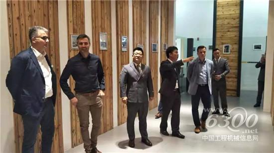 利勃海爾集團領導蒞臨重慶盛世掘金公司檢查指導工作