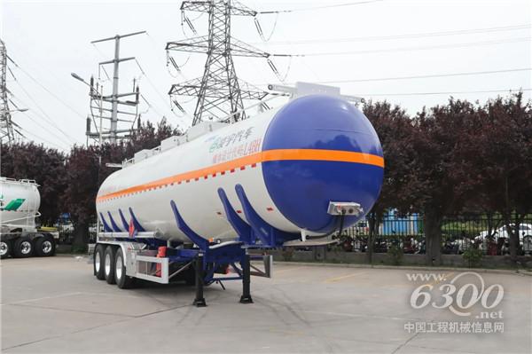 中集凌宇新款鋁合金易燃液體運輸車，來了！