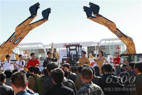 三一34臺產品參加北京展