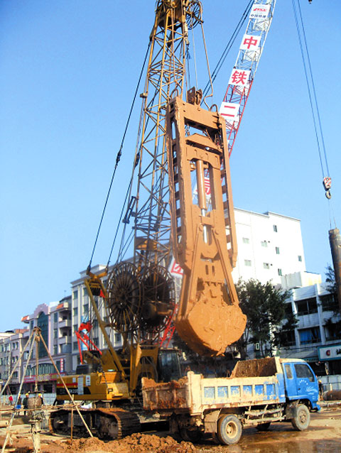 三一重工莊工機械產品施工案例