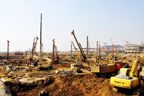 三一重工莊工機械產品施工案例