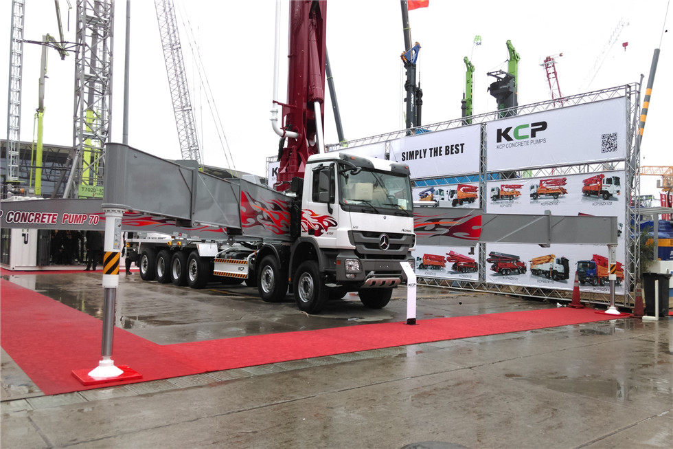 Bauma China 2016——KCP重工業有限公司展臺風采