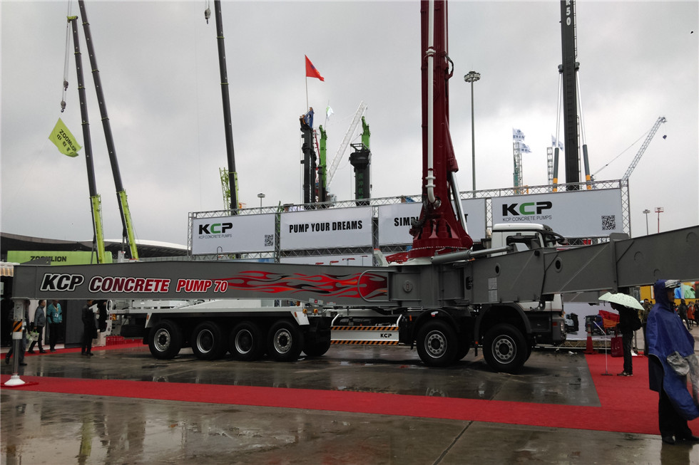 Bauma China 2016——KCP重工業有限公司展臺風采