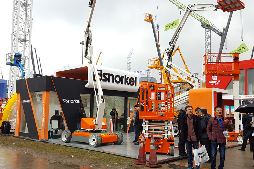 Bauma China 2016——美國Snorkel 高空作業平臺-普雷斯特機械設備(北京)有限公司