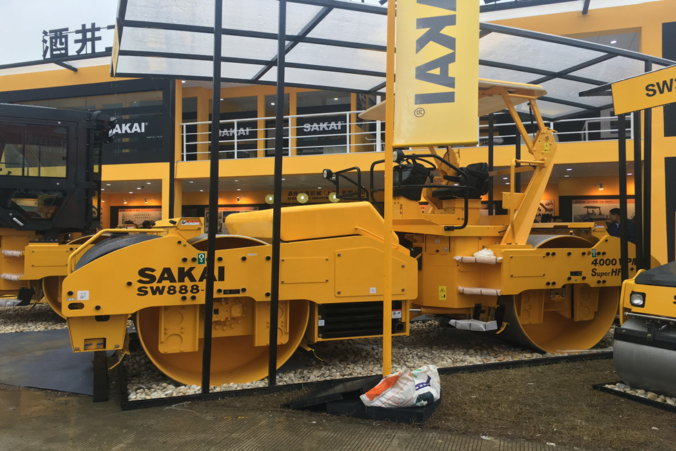 Bauma China 2016——酒井工程機械(上海)有限公司展臺風采