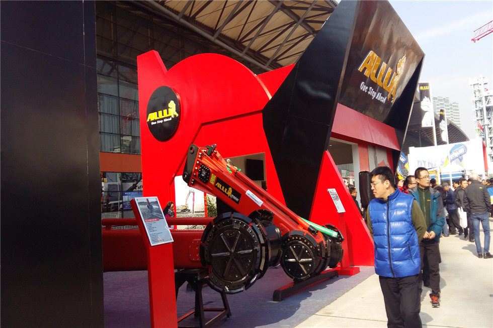 Bauma China 2016——芬蘭阿陸有限公司展臺風采