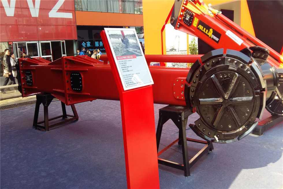 Bauma China 2016——芬蘭阿陸有限公司展臺風采