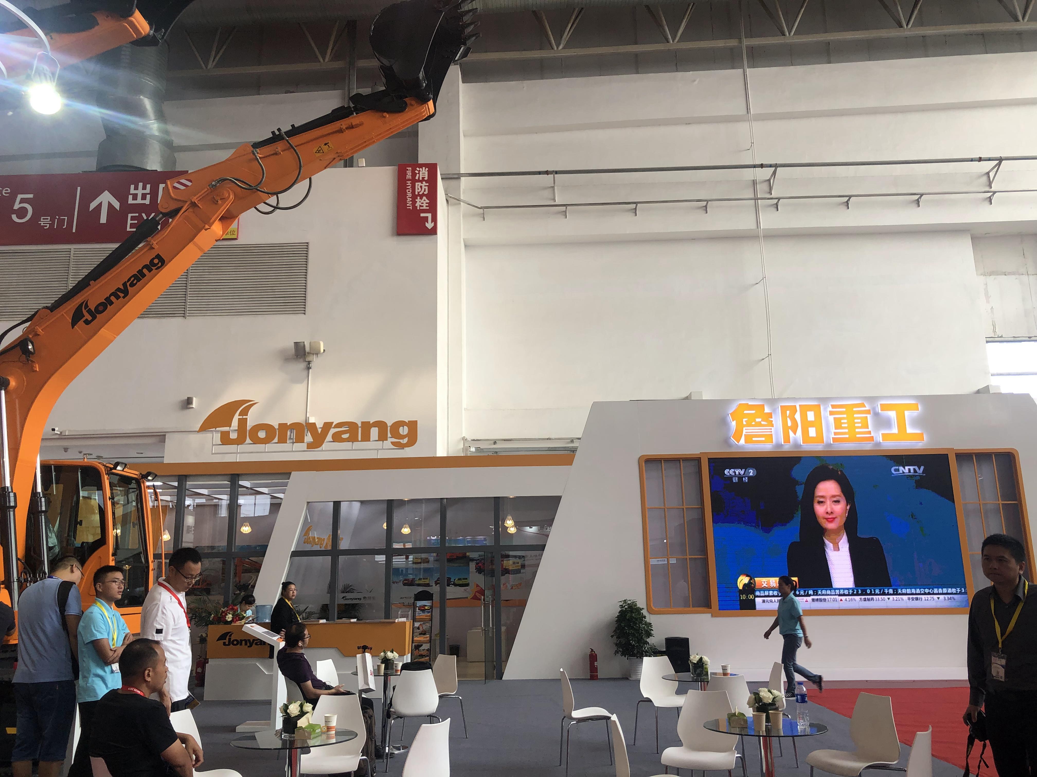 第15屆BICES2019北京展展位風采：貴州詹陽動力重工有限公司