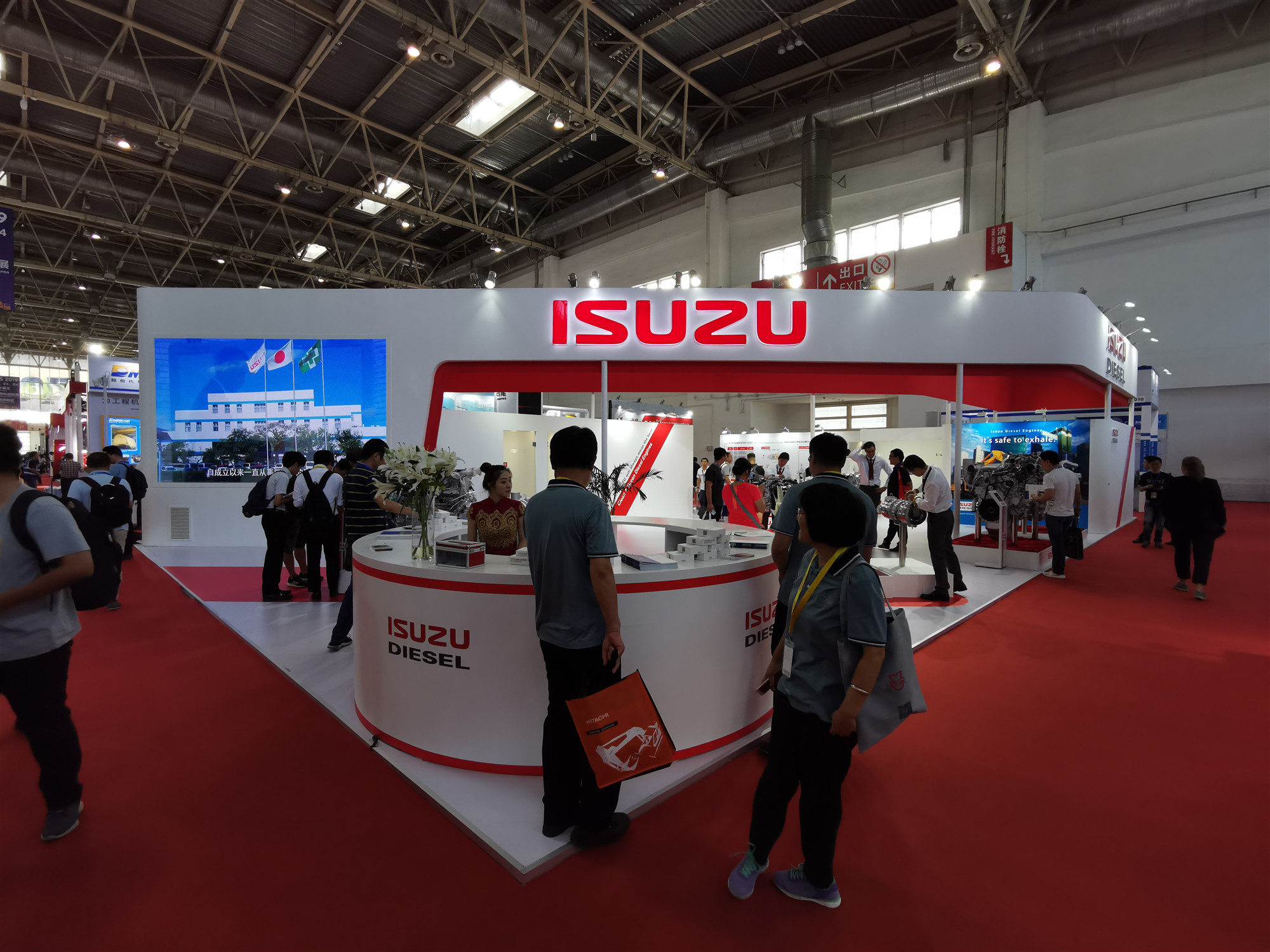 第15屆BICES2019北京展展位風采：五十鈴汽車公司