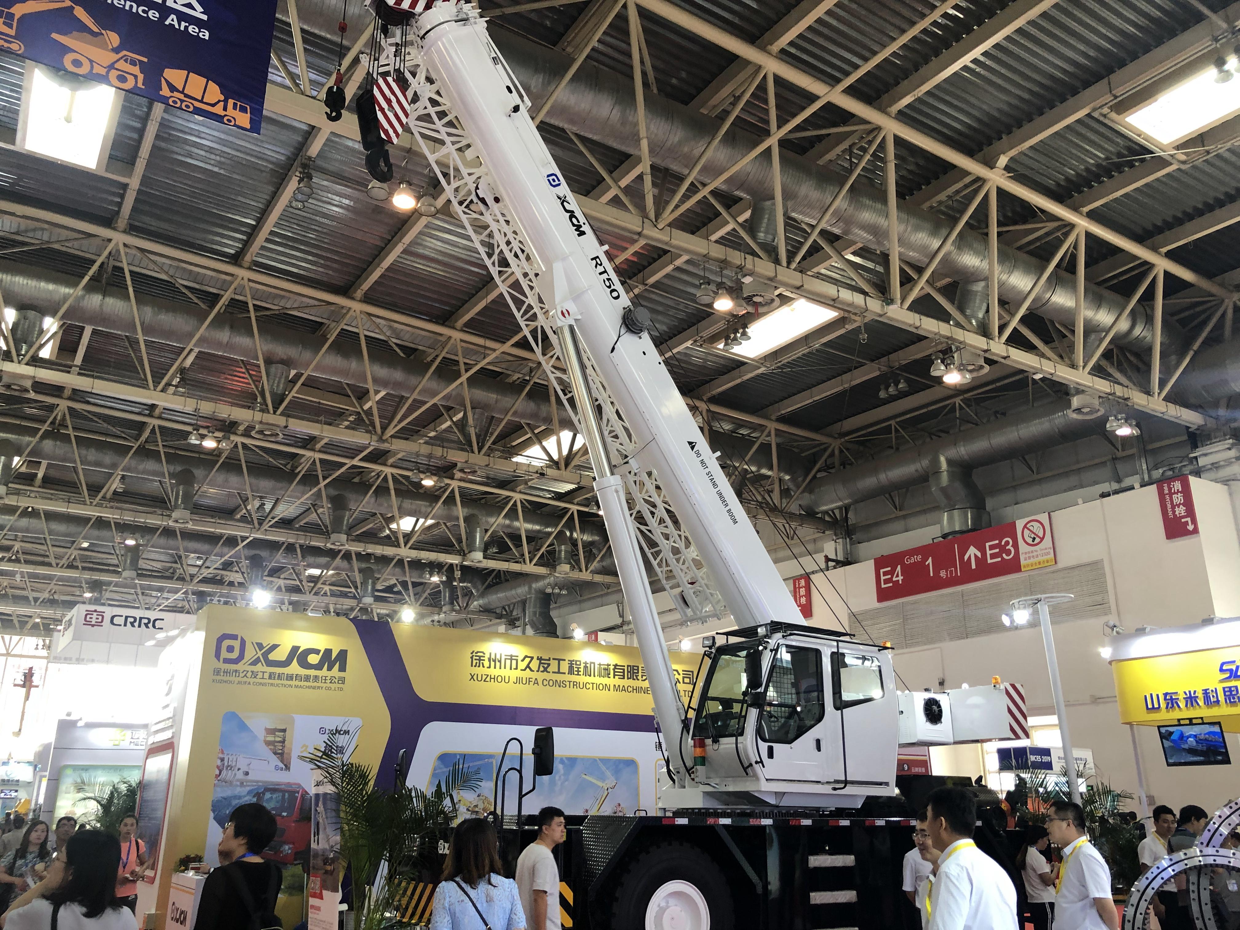 第15屆BICES2019北京展展位風采：徐州市久發工程機械有限公司