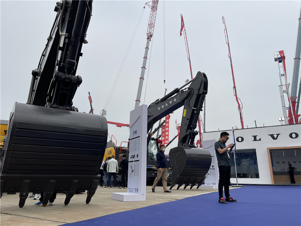 2023長沙國際工程機械展覽會展臺風采：沃爾沃