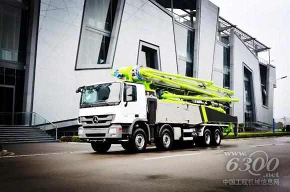 中聯重科4.0泵車