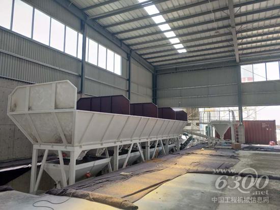 方圓集團HZS180型混凝土攪拌站落戶濰坊高新區工業園