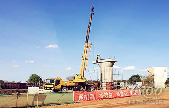 徐工成套設備助力蒙內鐵路建設