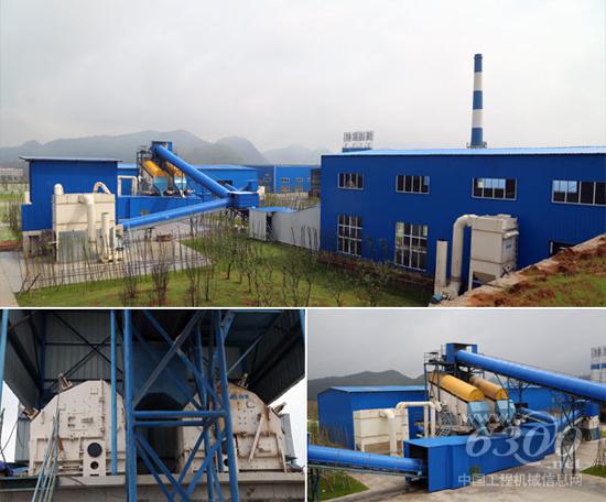 貴州安順建筑廢棄物綠色循環再利用生產線