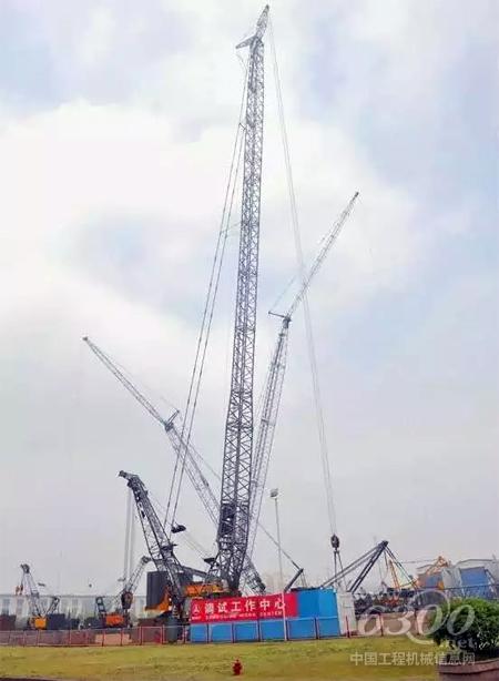 三一為客戶定制風電專用履帶吊 擁有全球最長混合臂