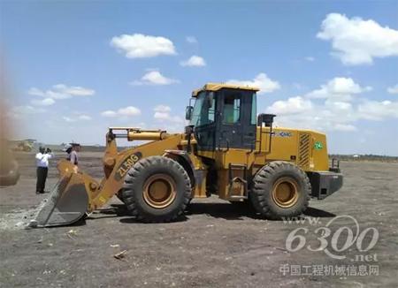 徐工ZL50G裝載機參與肯尼亞蒙內鐵路建設項目