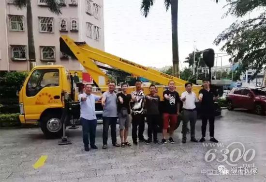 柳工高空作業車 引爆廣東租賃