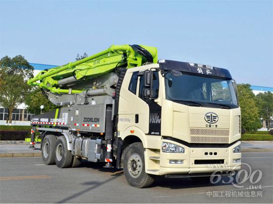 參加國際軌道交通產業博覽會的精品泵車