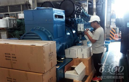 中建三局客戶驗收產品，準備發往巴基斯坦