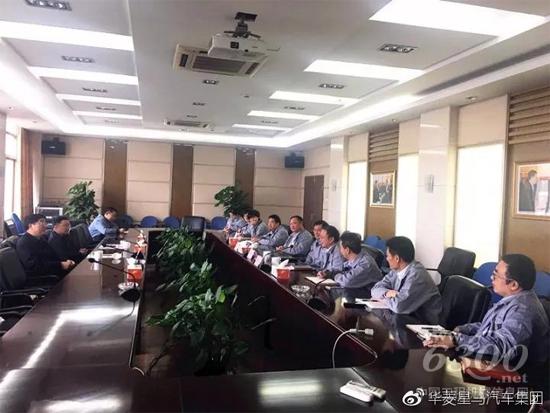 河北工業大學校長韓旭一行來華菱星馬集團洽談產學研合作