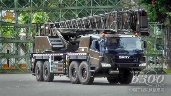 阿根廷陸軍已經接收首臺由三一重工生產的起重機