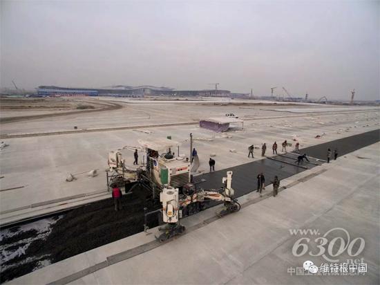 維特根SP500助力北京第二機場建設