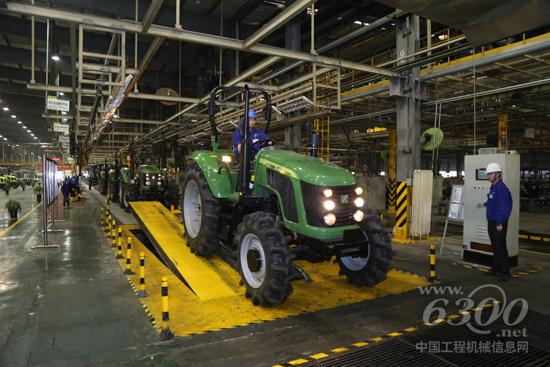 中聯重科農業機械生產線已開始忙碌生產