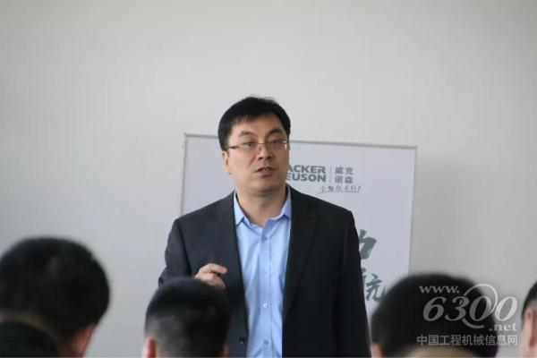 威克諾森輕型設備銷售經理田永良