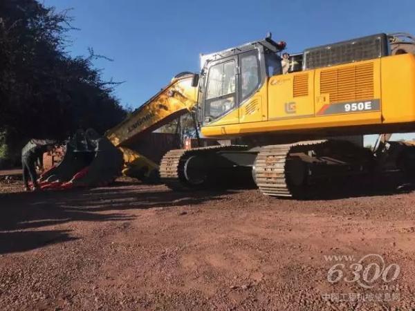 柳工950E大型挖掘機