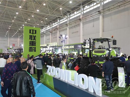 中聯重科展區