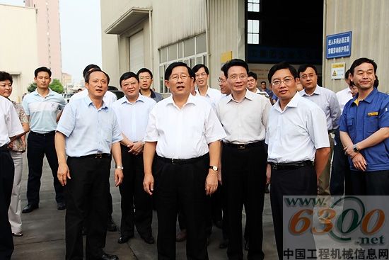 全國政協副主席、科技部部長萬鋼視察徐工