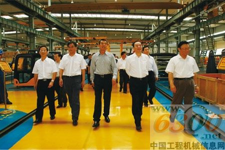 浙江省杭州市黨政代表團蒞臨龍工（上海）考察