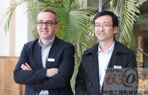 瑪連尼中國總經理高明先生(左)及銷售總監趙小含先生(右)