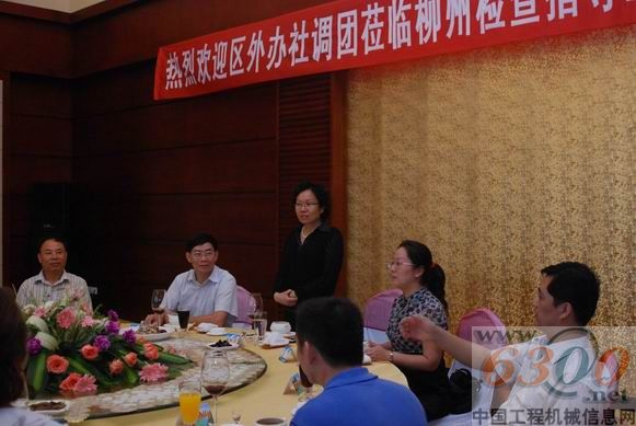 廣西壯族自治區外辦社調團到柳工考察