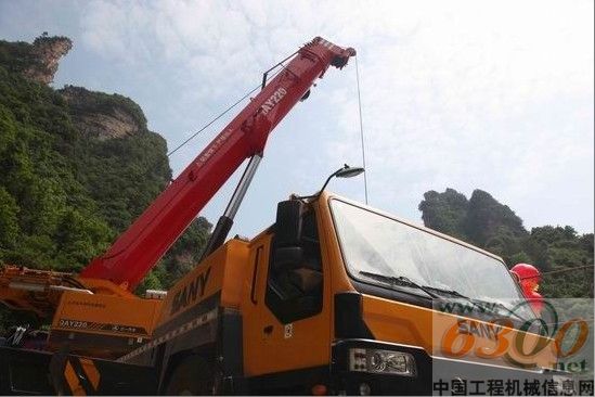 三一起重機蓄勢待發