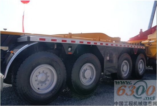 三一重工 86米泵車 米其林輪胎