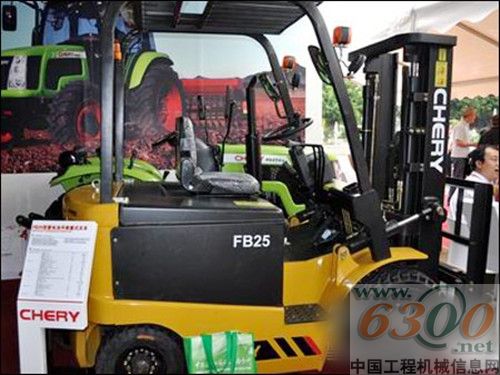 奇瑞叉車攜C系列產品閃耀亮相廣交會