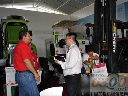 奇瑞叉車攜C系列產品閃耀亮相廣交會