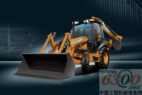 比賽中的凱斯小型挖掘機